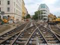 Rekonstrukce tratě v Bělehradské ulici. | 26.5.2015