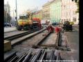 Oprava tratě na náměstí Kinských. | 10.10.2018