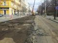 Rekonstrukce tramvajové tratě ve Vinohradské ulici. | 12.03.2019