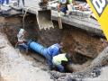 Oprava poškozeného potrubí vodovodního řadu v Ječné ulici. | 04.08.2020