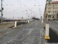 Součástí rekonstrukce tratě na Rašínově nábřeží je i oprava části kolejové křižovatky Palackého náměstí, které nebyla vyměněna v loňském roce. | 18.03.2022