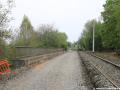 Až před zastávku Krejcárek je v celé délce zachována traťová kolej Ohrada - Palmovka. | 06.05.2022