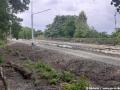 Trať mezi Ohradou a Krejcárkem s nově položenou jednou traťovou kolejí. | nedatováno, ilustrační snímek