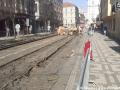 Oprava tramvajové tratě v ulici Újezd. | 01.03.2023