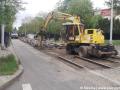 Rekonstrukce tratě v Badeniho ulici. | 17.05.2023