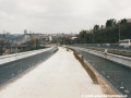 Barrandovská část mostní estakády v dubnu 2003. | 5.4.2003