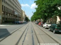 Takřka neznatelně se v levé části snímku připojuje Sobotecká ulice.