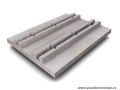 Základní betonová konstrukce panelu LRB řady Silver Line na vizualizaci výrobce s prostorem pro pokládku žulové dlažby
