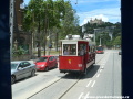 Míjení se s letní historickou tramvají číslo 129 | 10.-15.7.2008