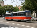 ...po vážné nehodě s kamiónem v roce 1998 bylo rozhodnuto tramvaj modernizovat na typ K2G s dosazením zdvojené výzbroje TV8... | 14.7.2011