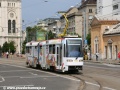 Vůz K2S ev.č.7104 se bratislavskými ulicemi prohání od roku 1999, kdy prošel modernizací z vozu K2 ev.č.7061, který byl pod ev.č.370 do Bratislavy dodán v roce 1976. | 14.7.2011