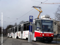 Vozy KT8D5N na první pohled působí jako běžné KT, ale ve skutečnosti jsou si podobné jen vzhledem. Brno je jediné město, kam byly tyto vozy dodány těsně před krachem ČKD. | 16.12.2011