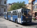 Vozy Ikarus 280 jako náhradni autobusová doprava za tramvajové linky 4 a 6 odstaveny na Batthyany tér | červenec 2006