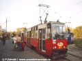 Chebzie, Petla, souprava vozů 105N vedená vozem ev.č.710 na lince 18 | 20.9.2003