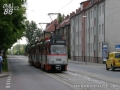 Souprava vozů T4D+T4D+B4D vedena vozem ev.č.1160 na trati do Merseburgu | 8.5.2008