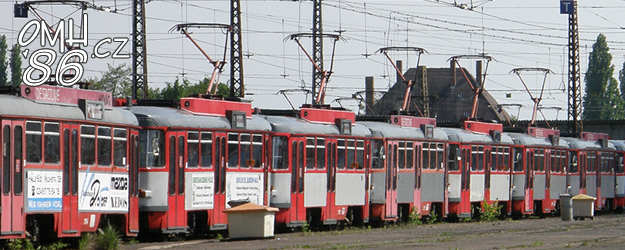 Odstavná plocha tramvají vozovny (Betriebshof Freiimfelder Str.) je poslední fotkou dnešního Odjinud, popisky vytvořil DavidD, fotky jako vždy OMH86.cz | 8.5.2008