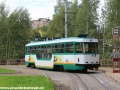 Ve smyčce Viadukt manipuluje vůz T3R.PLF ev.č.22 vypravený na linku 11... | 6.10.2012