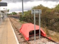 Konec koleje je vždy ukončen zarážedlem, stejně jako v případě konečné zastávky Beckenham Junction. | 5.7.2014