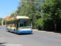 U zastávky Sídliště zachycený trolejbus Škoda 24Tr Citelis 1A ev.č.54 na lince 3. | 13.-14.6.2014