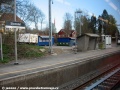 Standardní nástupiště s přístřeškem. | duben/květen 2011