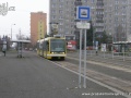 Vůz LTM 10.08 Astra ev.č.305 přijíždí na konečnou zastávku Bolevec | 4.12.2009