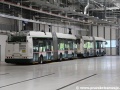 Trolejbusy Škoda 25Tr Citelis 1B ev.č.523 a ev.č.521 v depu Karlov. | 7.6.2014