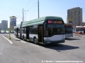 Largo Labia, Solaris Trollino 18T odpočívá na konečné zastávce trolejbusové linky č. 90. | duben 2010