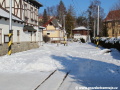 Také koncový šturc se v Tatranské Lomnici ztrácí pod sněhem. | 29.1.2012