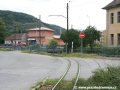 Úsek tratě v Trenčianské Teplé. | 4.8.2007