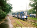 Souprava vozů 105N vedená vozem ev.č.2406, linka 4, Wroblewskiego | 16.6.2004