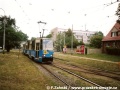 Wroblewskiego, souprava vozů 105N vedená vozem ev.č.2386, linka 4 | 5.7.2005