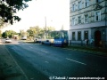 Souprava vozů 105N na lince 3, Krakowska | 12.9.1999