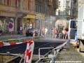 U křižovatky Myslíkova probíhá asfaltování povrchu tramvajového tělesa... | 2.7.2010