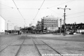 Pohled do smyčky Náměstí Josefa Marata zhruba z prostoru dnešních zastávek Hostivařská. | září 1982