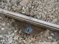 Příprava jednotlivých kolejových polí na odvoz začíná přeříznutím kolejnic. | 17.5.2011