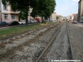 V prostoru předjízdné koleje zatím dochází k likvidace koleje do centra... | 22.5.2011