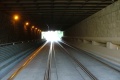 Druhý, delší a tmavší podjezde pod železniční tratí.