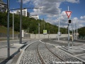 Za pár týdnů zcela běžný obrázek pro řidiče tramvaje opouštějícího smyčku Radlická.... | 23.8.2008