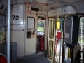 V interiéru čelního vozu T3SUCS ev.č.72 jistě zaujme automat na jízdenky, který zde byl nainstalován, aby souprava T3SUCS ev.č.72+73 mohla jezdit na trati do Jablonce. | 18.8.1998