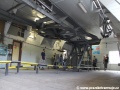 Vratný lanáč a napínací zařízení v dolní stanici lanové dráhy na Sněžku. | 30.4.2012