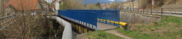 Most přes říčku Revúcu v místní části Biely Potok. | 21.4.2015