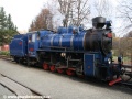 Parní lokomotiva U57.001 v cíli cesty svého zvláštního vlaku v Osoblaze. | 5.11.2011