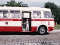 Autobus Škoda 706 RTO zvaný erťák z roku 1973 ze série vozů ev.č.4850-4888 | léto 1991