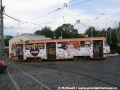 Kofola tramvaj tvořená vozem T3SUCS ev.č.7040 ve vozovně Střešovice | 7.6.2007