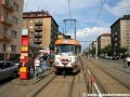 Kofola tramvaj tvořená vozem T3SUCS ev.č.7040 na Slavii | 7.6.2007