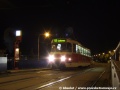 V zastávce Hloubětín stanicuje vůz T3R.PV ev.č.8152 vypravený na noční linku 52. | 31.7.2008