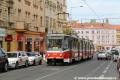 Vůz KT8D5 ev.č.9042 vypravený na linku 11 míří od náměstí Bratří Synků na Spořilov.  | 6.8.2012