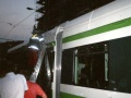 Likvidace zahoření stření výzbroje vozu RT6N1 ev.č.9103 vypraveného na linku 11 u zastávky Náměstí bratří Synků. | 26.8.1997