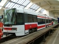 Vůz RT6N1 ev.č.9104 odstavený ve vozovně Pankrác. | 6.6.2006