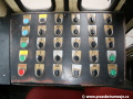 Panel umožňující instruktorovi cvičného vozu T3 ev.č.5503 simulovat frekventantům některé provozní závady | 31.12.2008